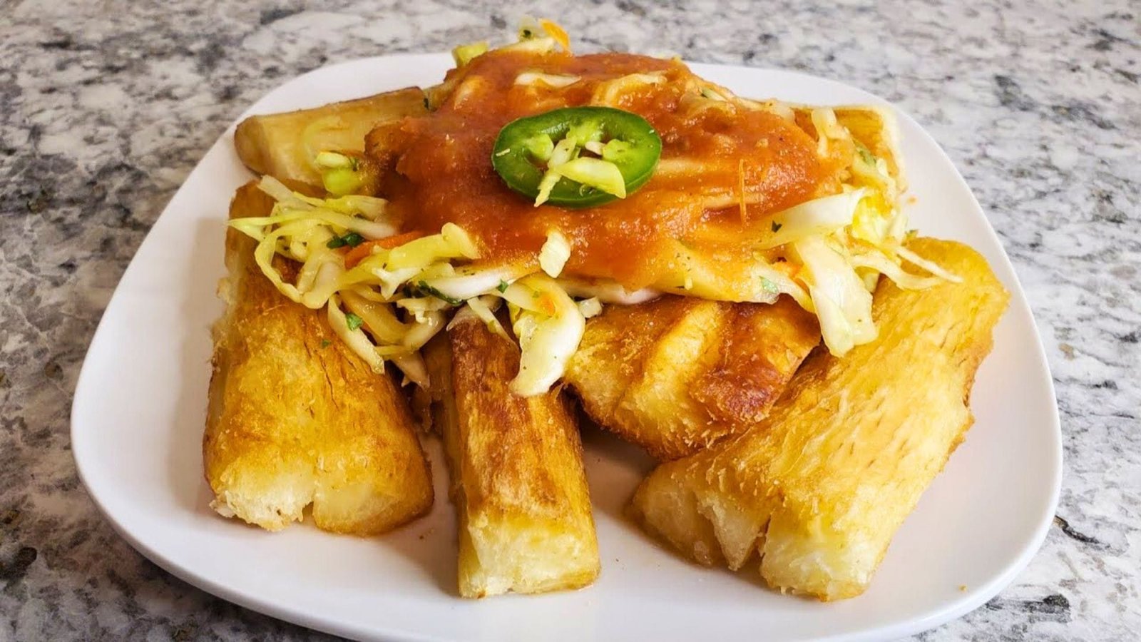 Yuca Frita Salvadoreña