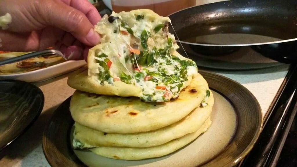 pupusas de chipilín